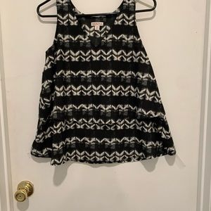 Merona Dressy Sleeveless top. worn one time